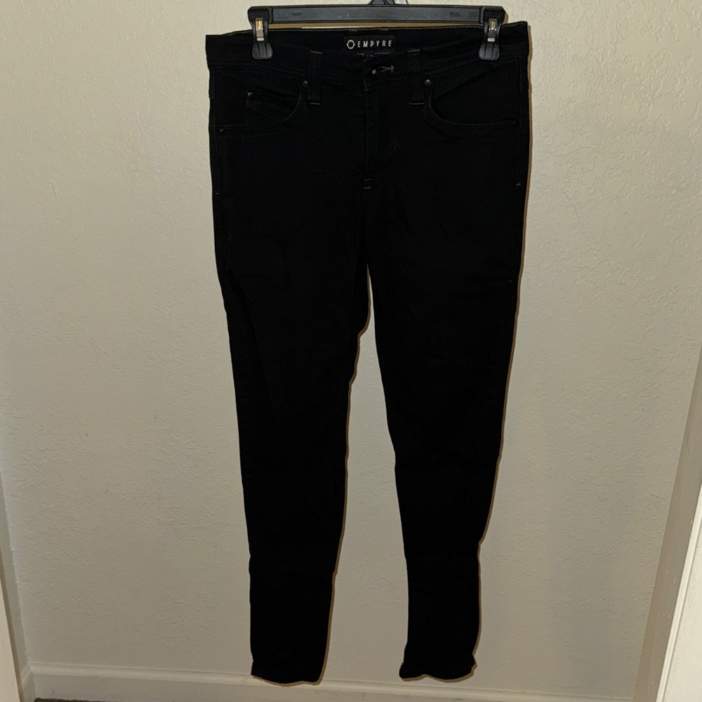Empyre Men's Black Skinny Jeans